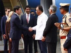 अमेरिकी विदेश मंत्री मार्को रुबियो मुंबई पहुंचे और मुख्यमंत्री देवेंद्र फडणवीस से मुलाकात कर द्विपक्षीय संबंधों पर चर्चा की