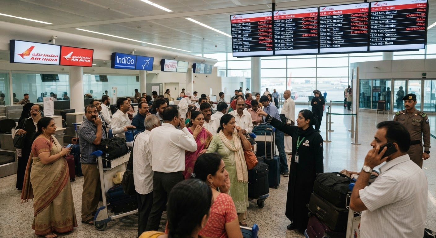 क्षेत्रीय सुरक्षा कारणों से इंडिगो और एयर इंडिया समेत कई भारतीय एयरलाइंस ने सऊदी अरब की उड़ानें रखीं निलंबित