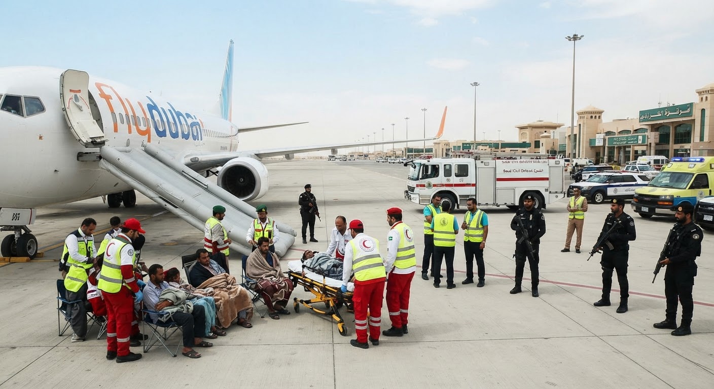 Flydubai के विमान की सऊदी अरब में इमरजेंसी लैंडिंग, सुरक्षा कारणों से हुआ बड़ा हादसा