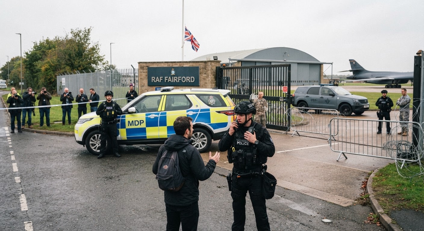RAF Fairford Iran मामला: PM बर्नहैम ने IRGC पर लगाया तालमेल का आरोप