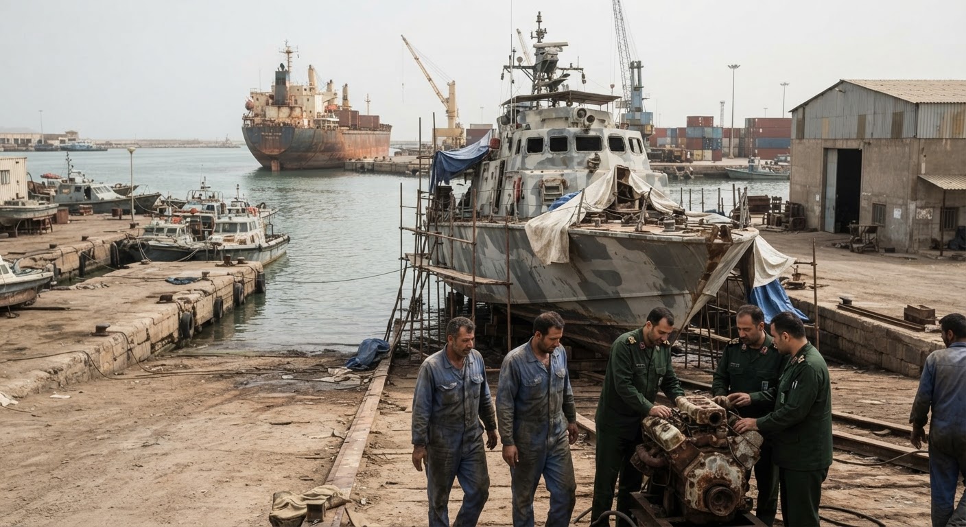 अमेरिकी नौसेना की नाकाबंदी से ईरान के IRGC को भारी वित्तीय नुकसान, 25 अरब डॉलर का तेल निर्यात रुका