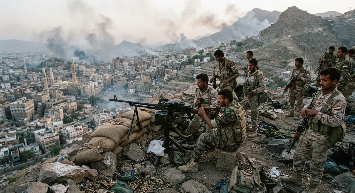 यमीनी सेना ने Taiz में Houthi विद्रोहियों के हमलों को किया नाकाम