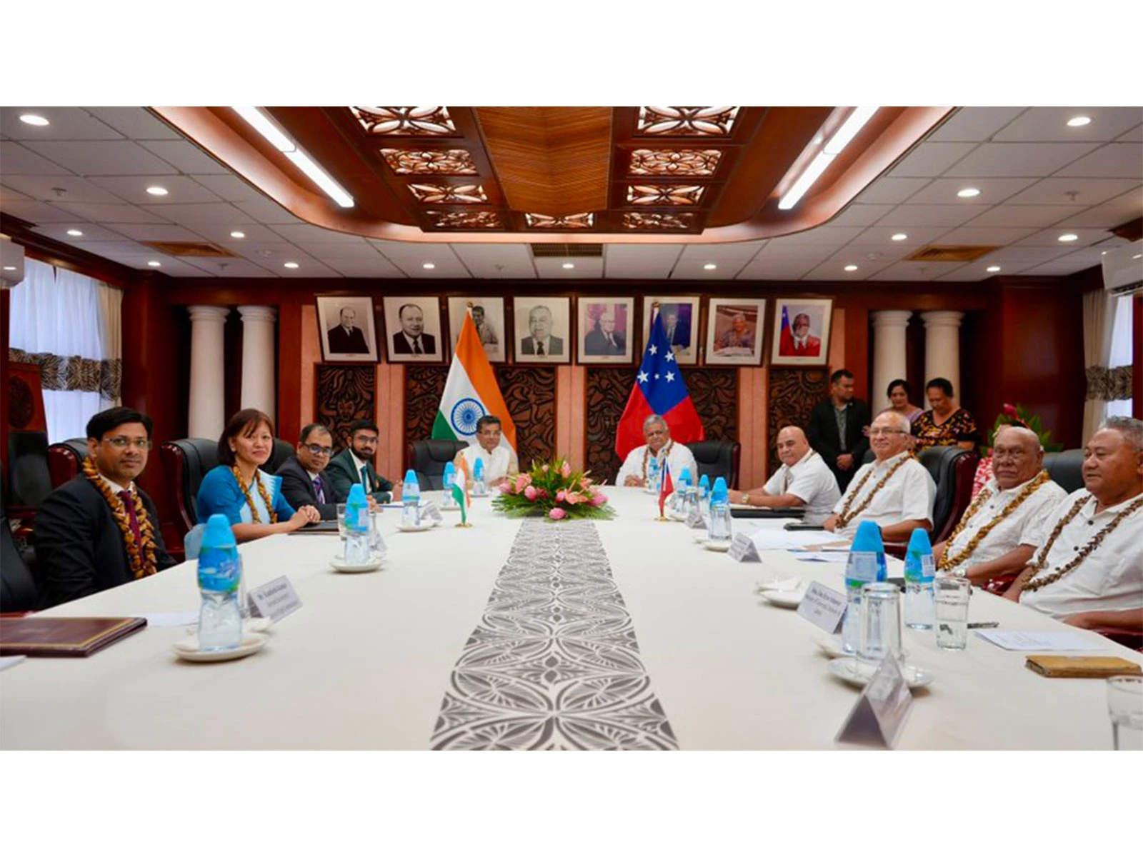 विदेश राज्य मंत्री पवित्र मार्घरिटा ने समोआ के प्रधानमंत्री से मुलाकात की और द्विपक्षीय संबंधों को मजबूत करने पर चर्चा की