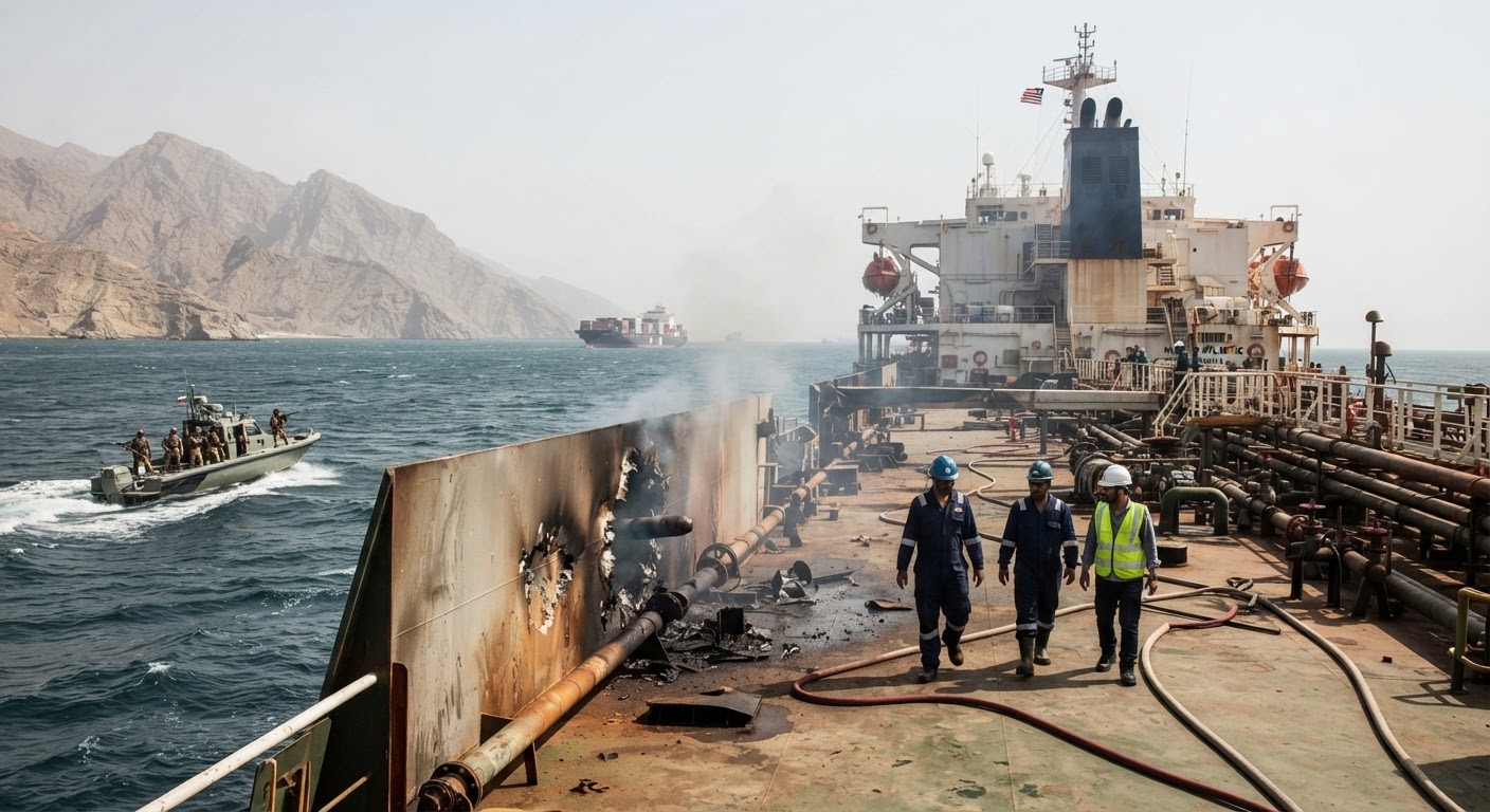 Strait of Hormuz में तीन तेल टैंकरों पर हमला, गहराया क्षेत्रीय संकट