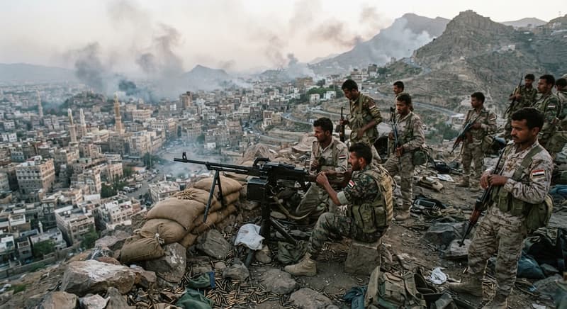 यमीनी सेना ने Taiz में Houthi विद्रोहियों के हमलों को किया नाकाम