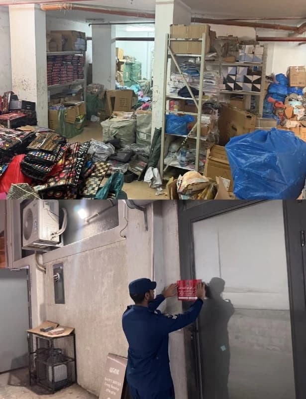 कुवैत में सुरक्षा नियमों के खिलाफ सख्त कार्रवाई, कई दुकानें सील