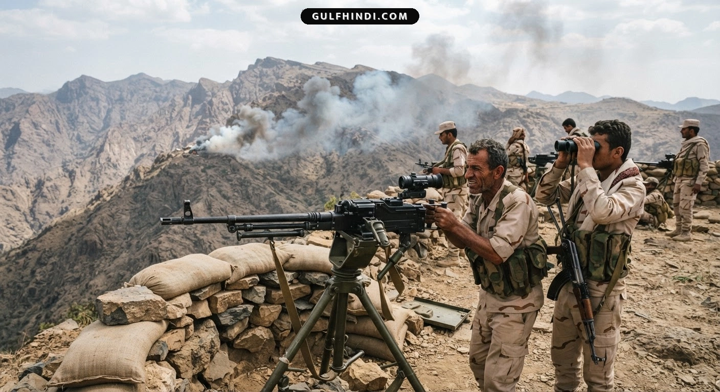Yemen में बड़ा सैन्य संघर्ष, अल-धले और मोखा में हूती ठिकानों पर जोरदार हमले