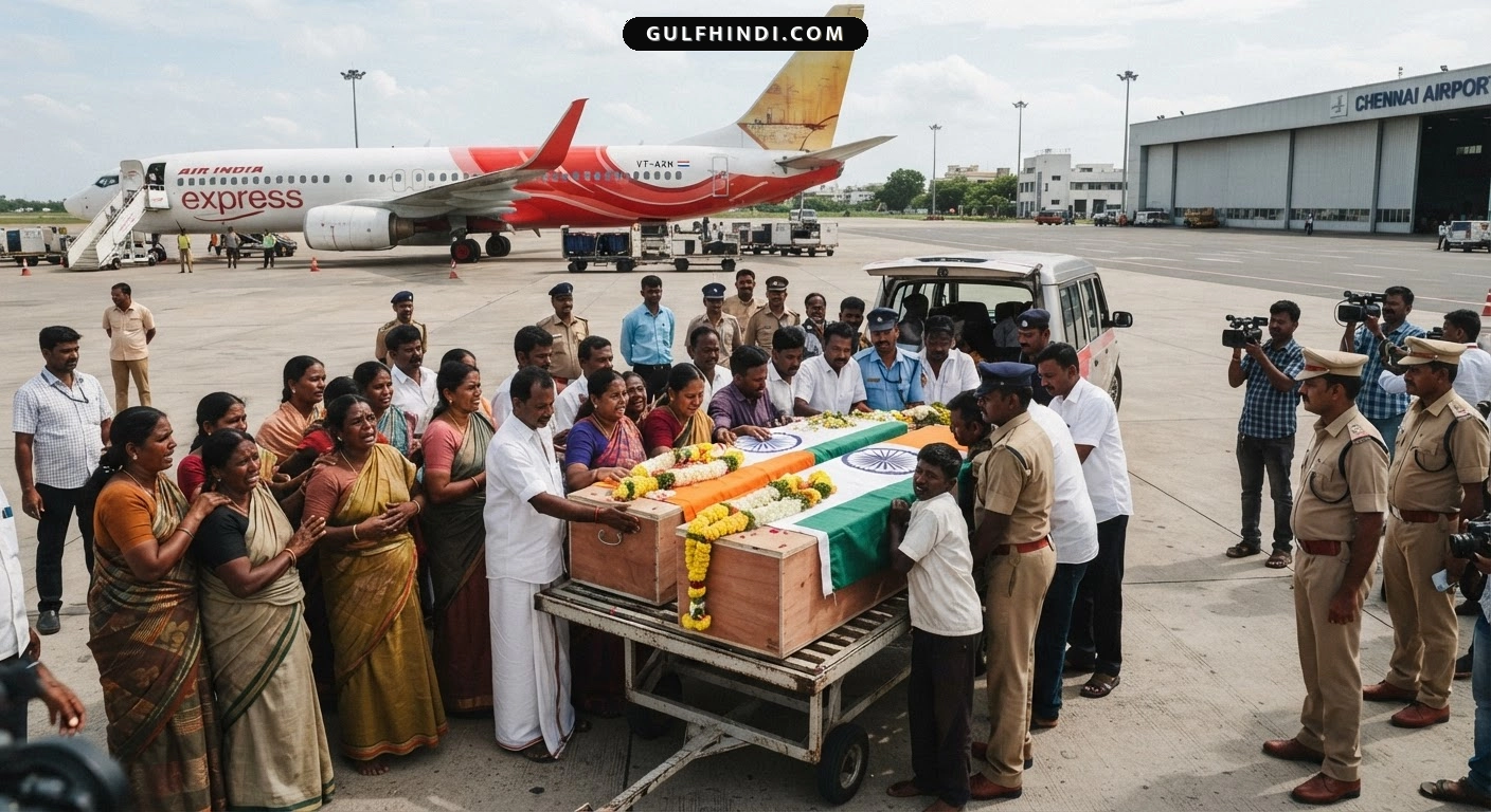 Saudi Arabia News: सऊदी अरब में मारे गए दो भारतीय मछुआरों के शव पहुंचे तमिलनाडु, एक महीने बाद हुआ घर वापसी का सफर पूरा