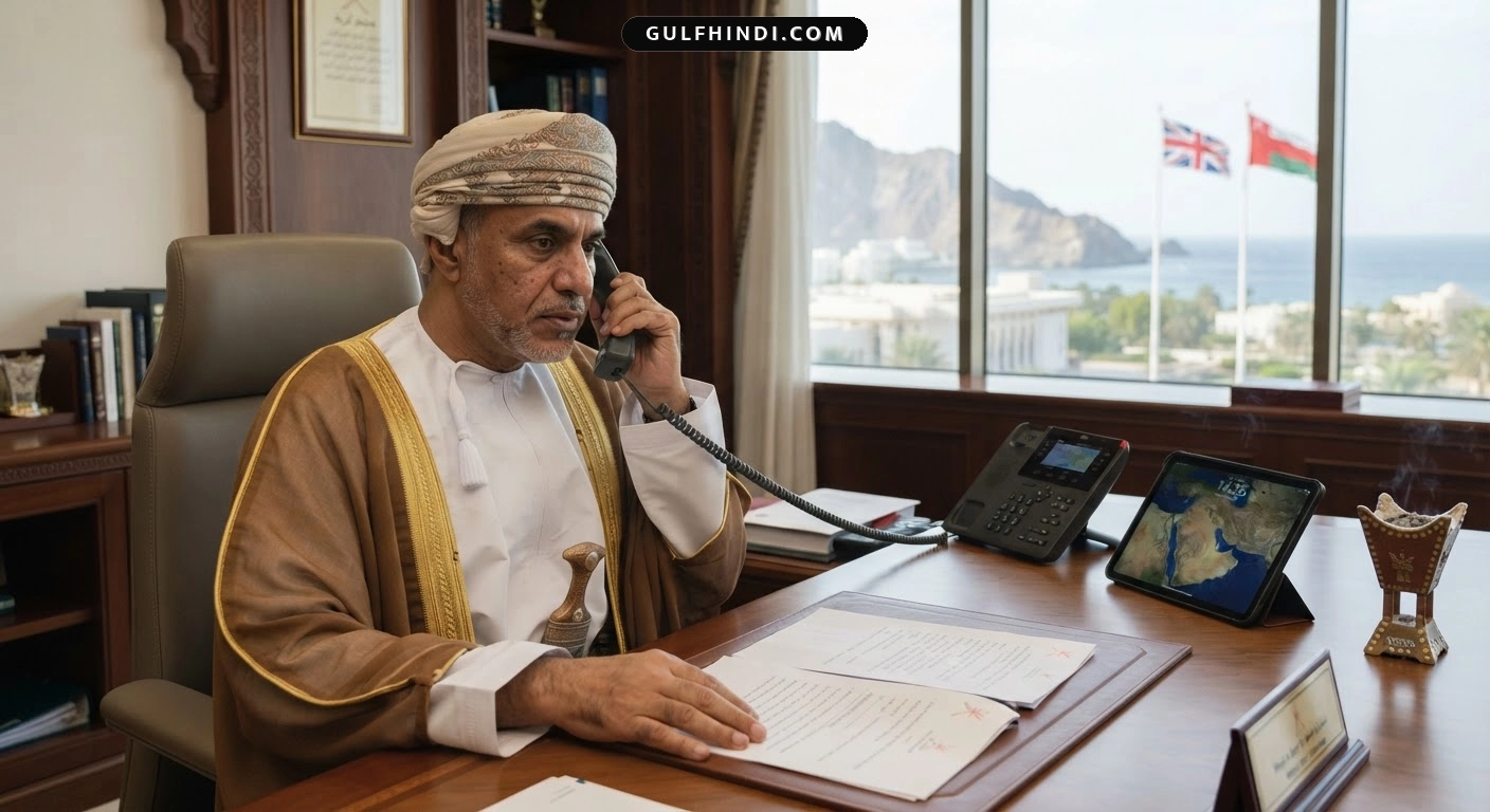 Oman News: ओमान और ब्रिटेन के विदेश मंत्रियों ने क्षेत्रीय तनाव कम करने को लेकर की बात