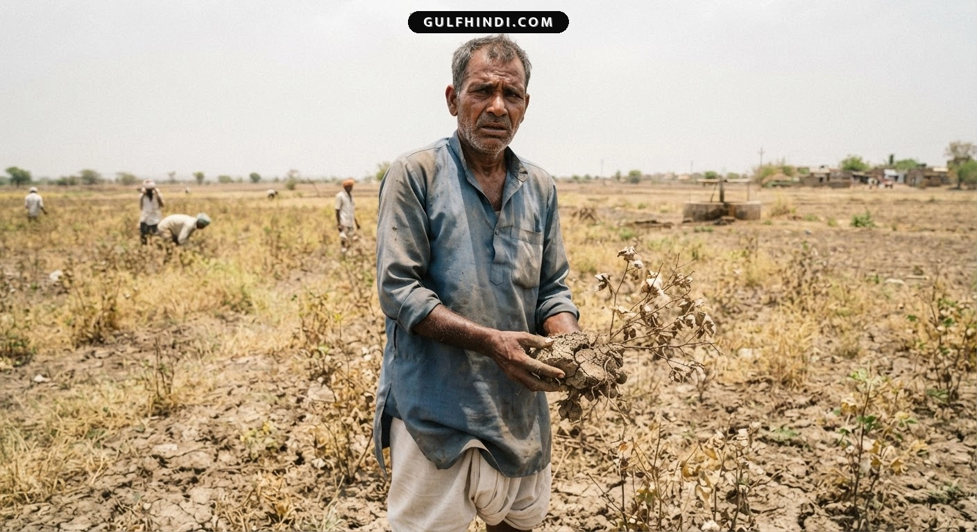 India में गहराया सूखा संकट, 2009 के बाद सबसे कम मानसूनी बारिश होने की आशंका.