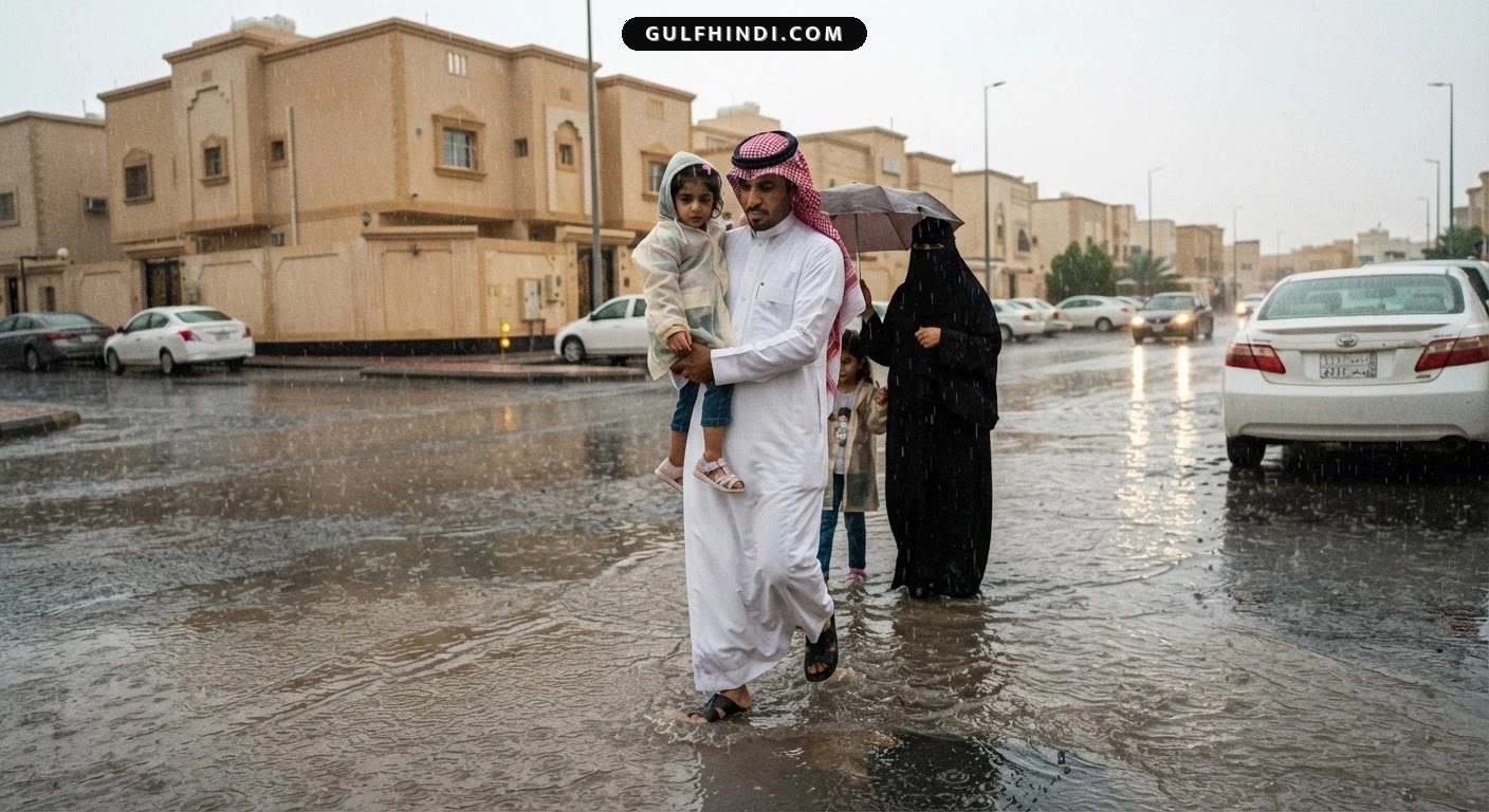 Saudi Arabia Weather: सऊदी अरब में अक्टूबर भर होगी सामान्य से ज्यादा बारिश, मौसम विभाग ने दी जानकारी।