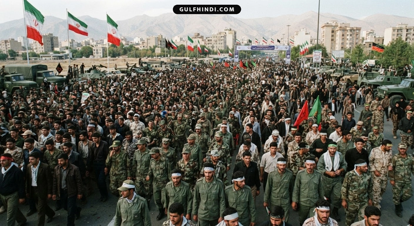 Iran News: ईरान की राजधानी तेहरान में 3 लाख 13 हज़ार वालंटियर्स उतरे सड़कों पर, अमेरिका और इसराइल के खिलाफ जंग की तैयारी.