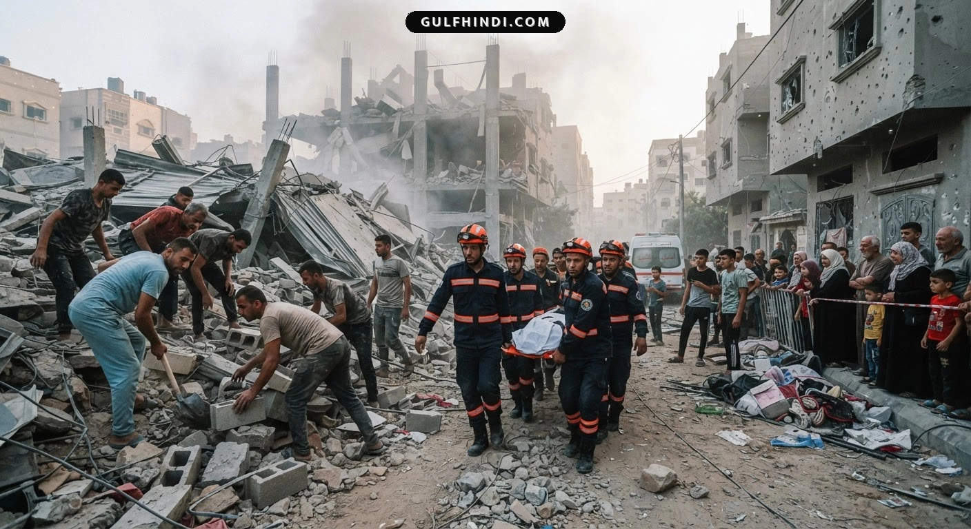 Gaza News: गाजा सिटी में इजरायली हवाई हमले में एक फिलिस्तीनी की मौत, जारी है हिंसा