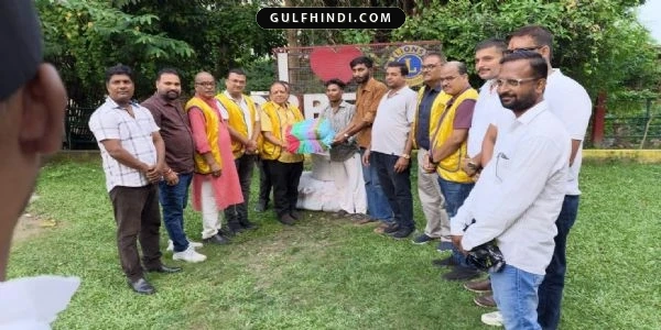 अररिया के लायंस क्लब ने नेपाल बाढ़ पीड़ितों के लिए भेजी राहत सामग्री, बांटी मच्छरदानी.