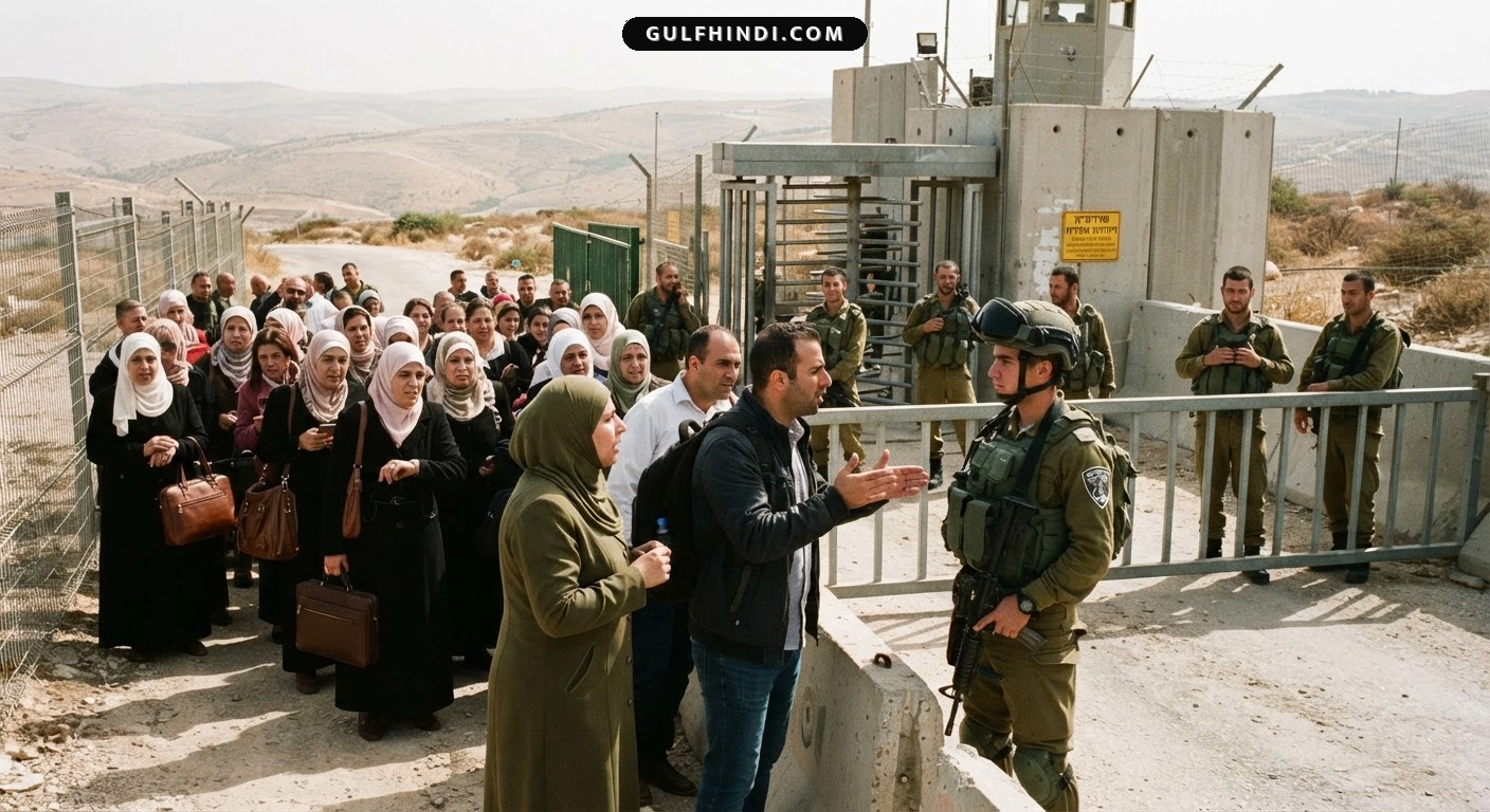 West Bank में इसराइली सेना ने बंद किए चेकपॉइंट्स, 100 से अधिक टीचर्स और 1100 स्टूडेंट्स की पढ़ाई पर असर