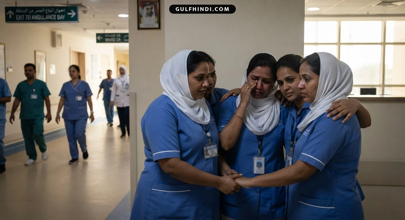 Dubai में भारतीय नर्स का हुआ निधन, लंबे समय से थीं बीमार, केरल भेजा गया पार्थिव शरीर.