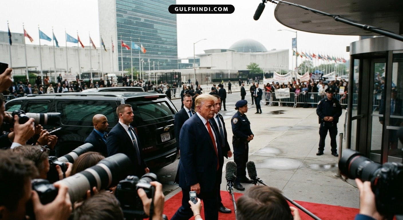 UN General Assembly में लौटे Donald Trump, ईरान संघर्ष और गाज़ा तनाव के बीच दुनिया की नजर.