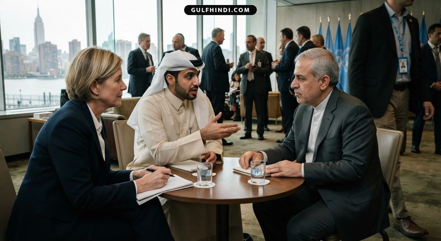 Qatar: अमेरिका और ईरान के बीच मध्यस्थता कर रहा है कतर, संयुक्त राष्ट्र महासभा के दौरान हुई सीधी बातचीत।