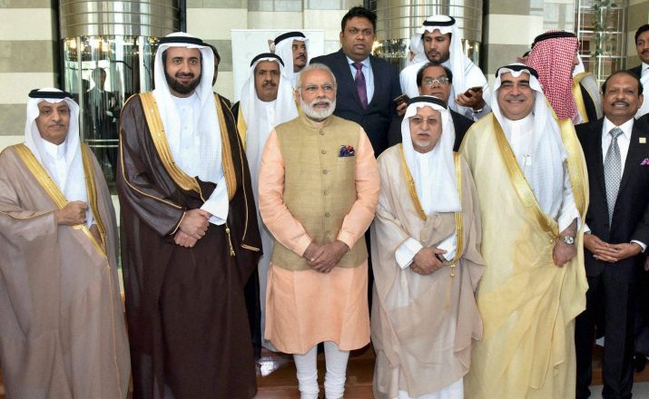 modi in saudi