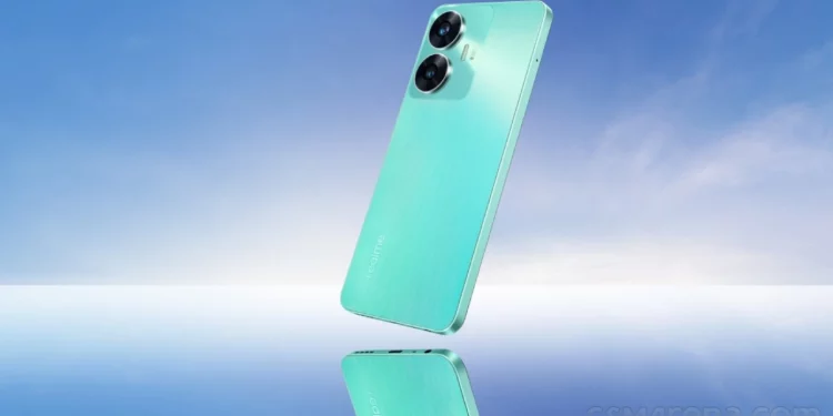 realme c55 gets new rainforest color