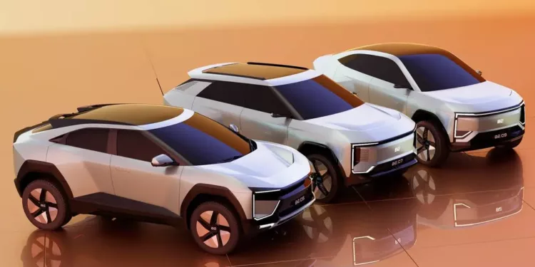 Mahindra Upcoming 4 EV SUVs