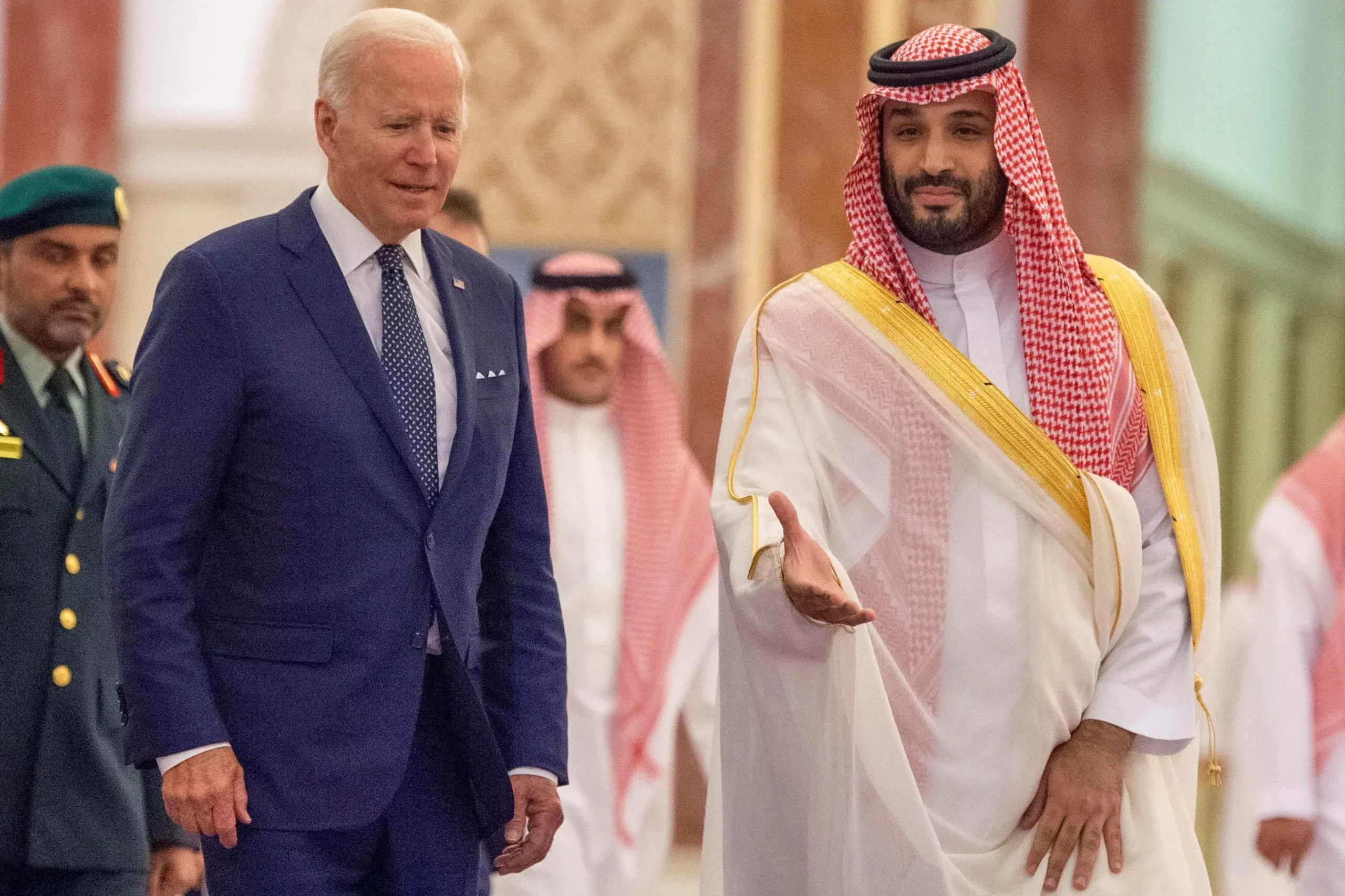 Biden and salman