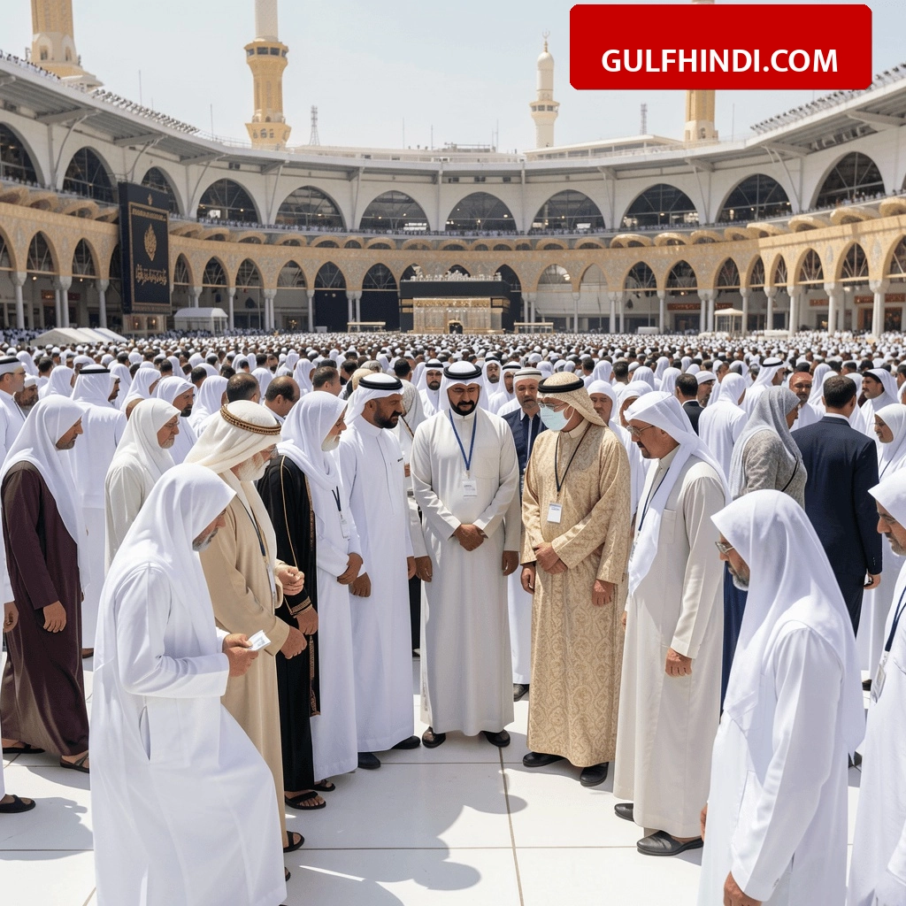 Bahrain Hajj Update: बहरीन के अधिकारियों ने मक्का पहुंचकर लिया तैयारियों का जायजा, यात्रियों के लिए नुसुक कार्ड हुआ अनिवार्य