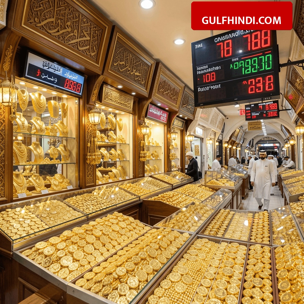 Dubai Gold Price: दुबई में फिर महंगा हुआ सोना, 22 और 24 कैरेट के नए रेट हुए जारी