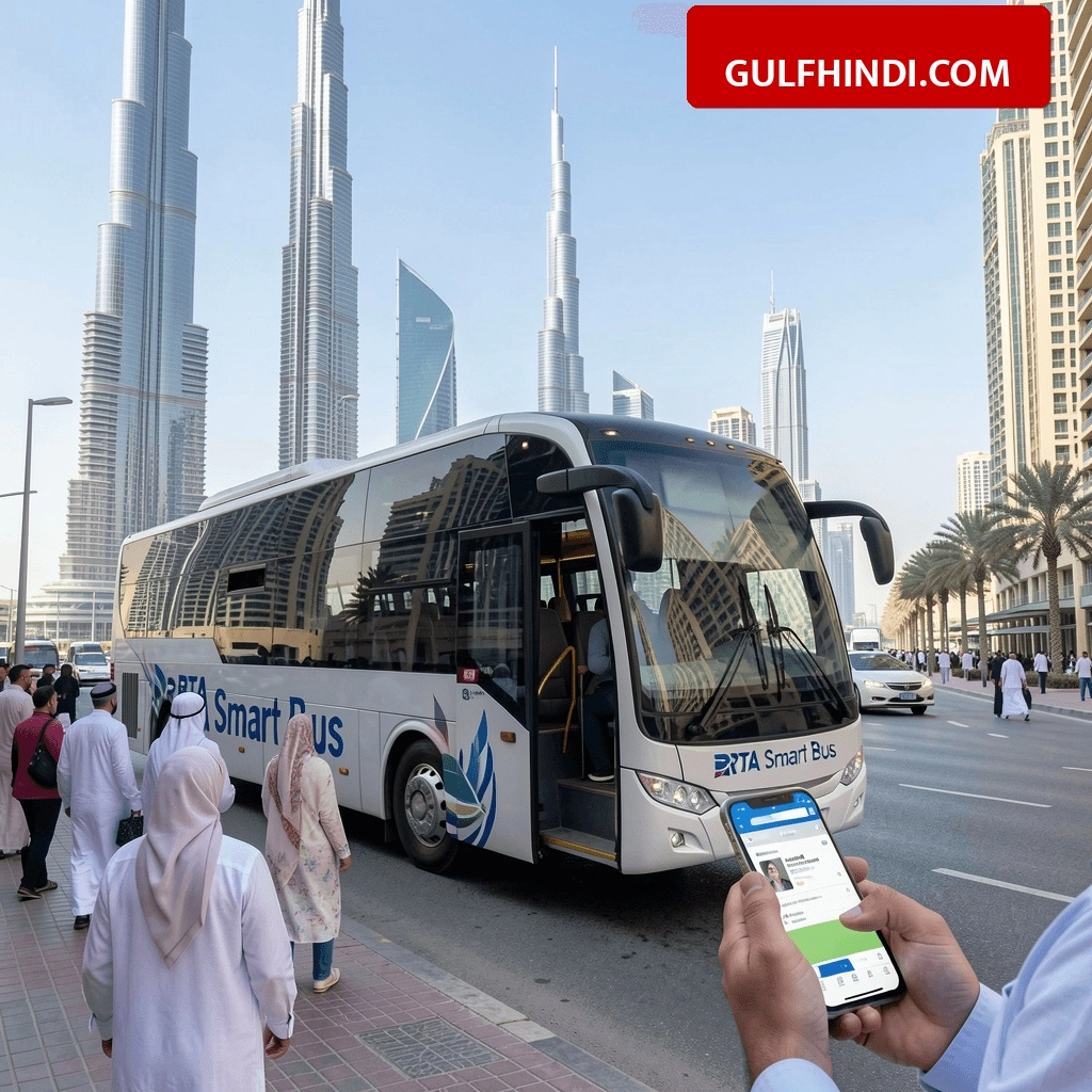 Dubai में Bus बुलाने का नया नियम शुरू, सिर्फ 5 दिरहम में सीधे आपके पास आएगी गाड़ी, RTA ने दी बड़ी राहत.