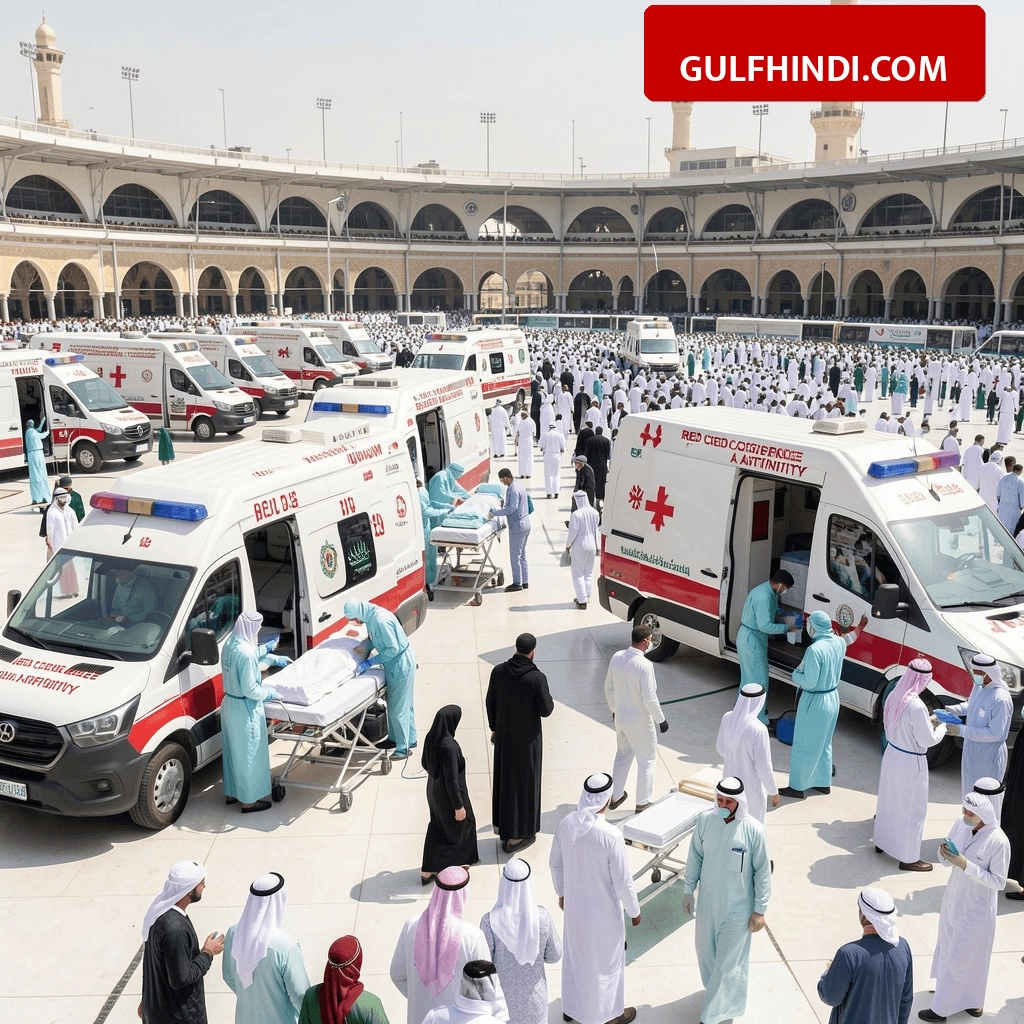 Hajj 1447: सऊदी अरब में 76 हज़ार से ज़्यादा लोगों को मिली इमरजेंसी मदद, सरकार ने तैनात किए ड्रोन और खास एम्बुलेंस व्हीलचेयर