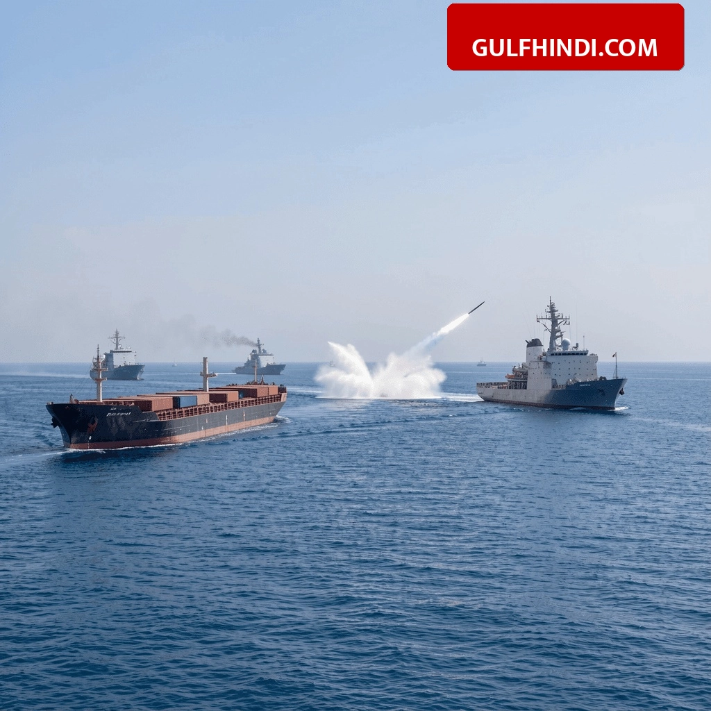Strait of Hormuz में बढ़ा तनाव, ईरान ने जहाजों पर चलाईं गोलियां तो अमेरिका ने मार गिराए 4 ड्रोन, ओमान को भी मिली चेतावनी