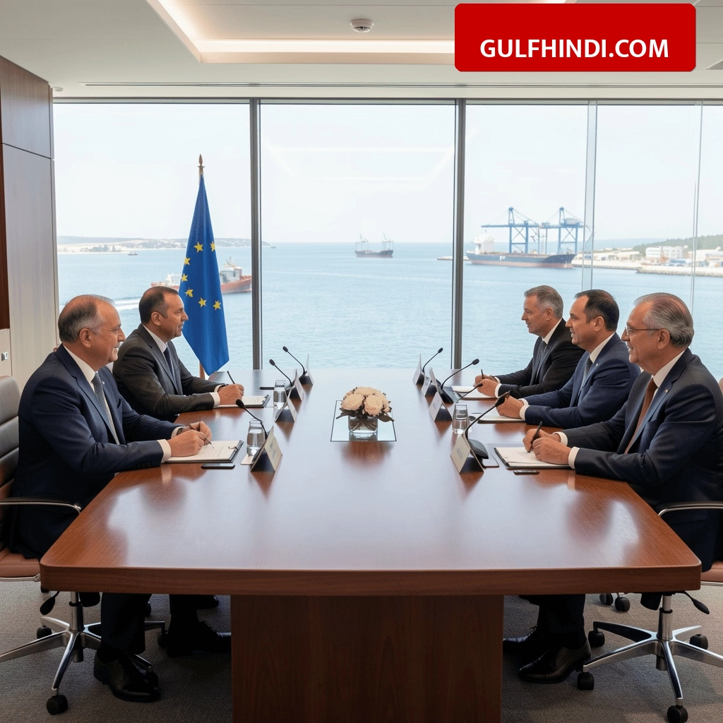 Oman और EU ने मिलाया हाथ, Strait of Hormuz को लेकर दिया बड़ा बयान, समुद्री रास्ता खोलने की रखी मांग.