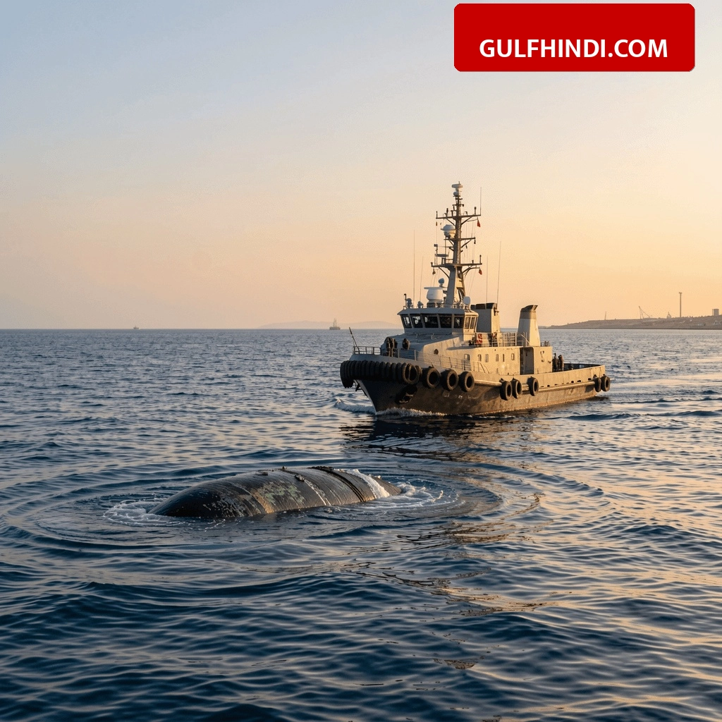 Strait of Hormuz में दिखा संदिग्ध तैरता हुआ बम, ओमान ने जारी किया अलर्ट, जहाजों को दूर रहने की सलाह