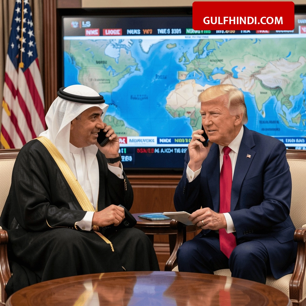 Qatar के अमीर को आया अमेरिकी राष्ट्रपति Donald Trump का फोन, मिडिल ईस्ट में तनाव कम करने पर हुई बड़ी बातचीत.