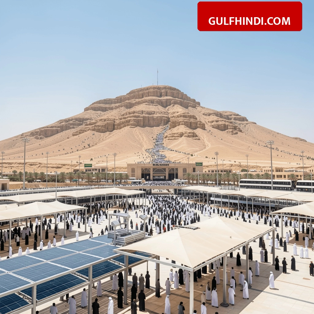 Saudi Arabia Hajj: सऊदी अरब ने जबल अल-रहमा को किया ठंडा, 46 डिग्री की तपती गर्मी से हाजियों को बचाने के लिए की बड़ी व्यवस्था