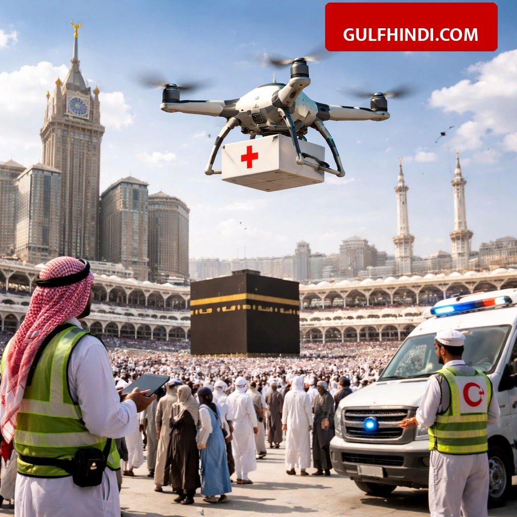 Saudi Arabia Hajj: सऊदी सरकार का बड़ा कदम, अब केवल 5 मिनट में मरीजों तक पहुंचेगी दवा, हज में उड़ेंगे हाईटेक ड्रोन.