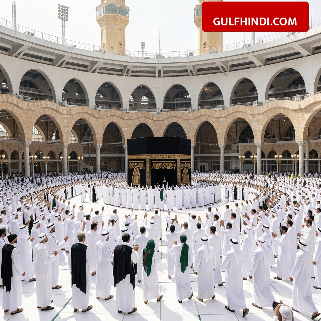 Saudi Arabia Hajj: सऊदी अरब में हज यात्रियों ने पूरा किया विदाई का ‘तवाफ अल-विदा’, अब मदीना के लिए रवाना हुए लोग
