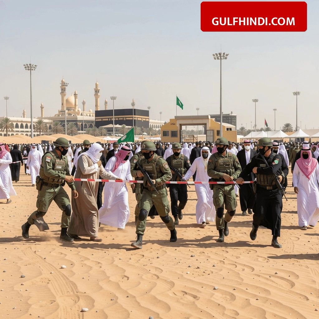 Saudi Arabia Law: बिना हज परमिट मक्का में घुसने की कोशिश पड़ी भारी, कच्चे रास्तों से जा रहे 11 प्रवासी गिरफ्तार.