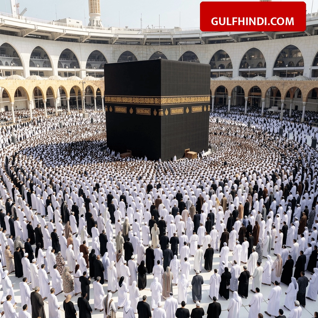 Saudi Arabia Hajj 2026: काबा के चारों तरफ उमड़ा जायरीनों का सैलाब, वीडियो आया सामने, नियमों का उल्लंघन करने पर लगेगा भारी जुर्माना