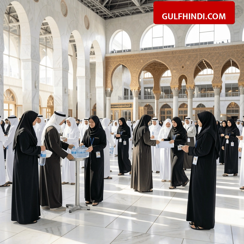 Saudi Hajj 2026: सऊदी अरब में हज यात्रियों की सुरक्षा और मदद के लिए तैनात हुईं महिला अफसर, मस्जिद अल-हरम में संभाल रही कमान.