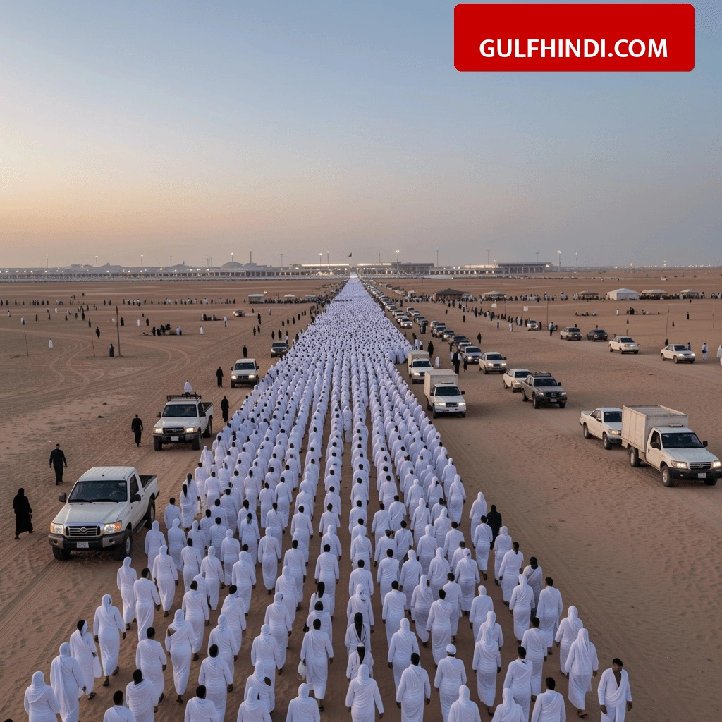 Saudi Arabia Hajj: अराफात से मुजदलिफा के लिए रवाना हुए 18 लाख हाजी, सऊदी सरकार ने किया रात के लिए बड़ा इंतजाम