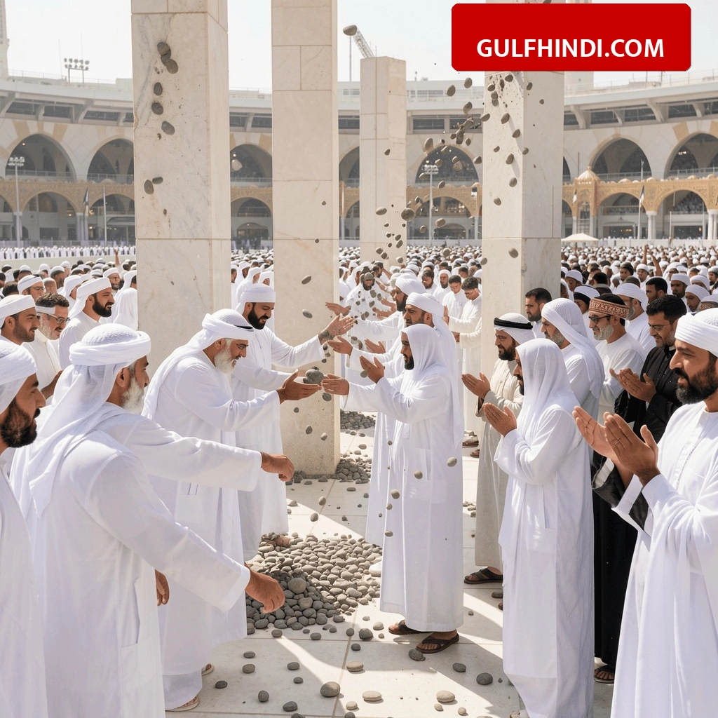 Saudi Arabia Hajj: सऊदी अरब में हज यात्रियों ने शुरू किया विदाई तवाफ, दूसरे दिन भी पूरी की पत्थर मारने की रस्म.