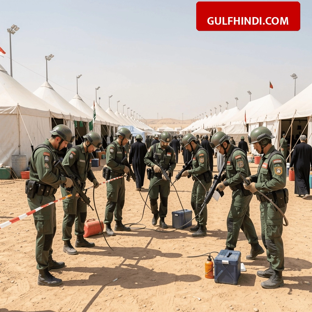 Saudi Hajj Update: सऊदी अरब ने अराफात कैंपों में सुरक्षा जांच की तेज, हज यात्रियों की सुरक्षा के लिए सिविल डिफेंस मैदान में उतरी.