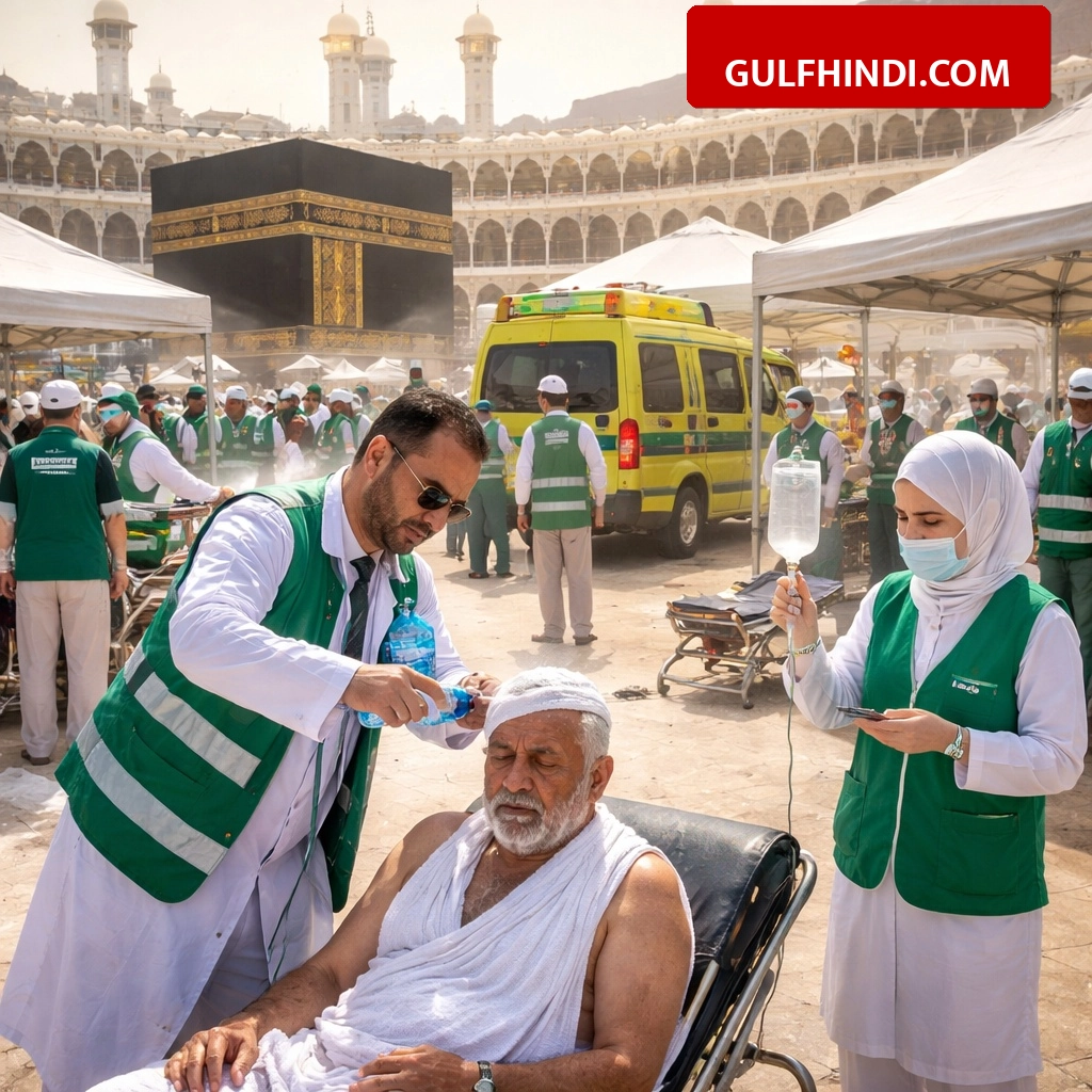 Hajj 1447: सऊदी में भीषण गर्मी को लेकर अस्पतालों ने कसी कमर, हीट स्ट्रोक से तुरंत बचाने के लिए बना खास प्लान