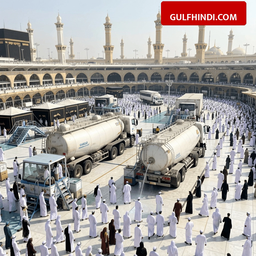 Saudi Arabia Hajj Update: सऊदी सरकार ने हाजियों के लिए किया पानी का बड़ा इंतज़ाम, मक्का और पवित्र स्थलों में बांटा 55 लाख क्यूबिक मीटर से ज़्यादा पानी