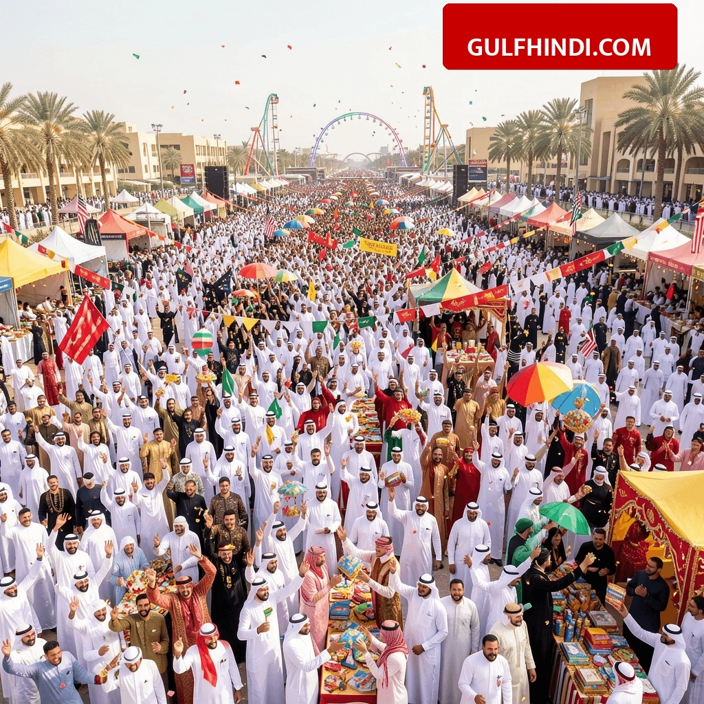 UAE सरकार का नया तोहफा, ईद पर 3 लाख प्रवासियों के लिए 30 जगहों पर हुआ बड़ा आयोजन, कार और हवाई टिकट जैसे कई इनाम बांटे गए.