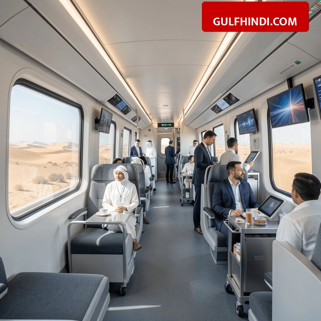 UAE Etihad Rail: यूएई में शुरू होने जा रही है नई हाई-स्पीड ट्रेन, दुबई से अबू धाबी सिर्फ 57 मिनट में, यात्रियों को मिलेंगी लग्जरी सुविधाएं