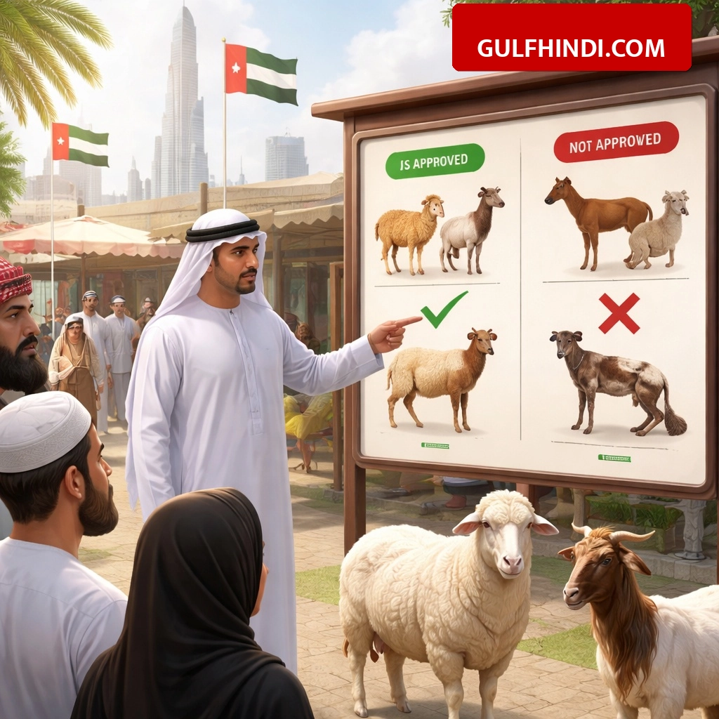 UAE में ईद पर क़ुर्बानी के लिए नया नियम लागू, सरकार ने बताया कौन सा जानवर मान्य होगा और कौन सा अमान्य