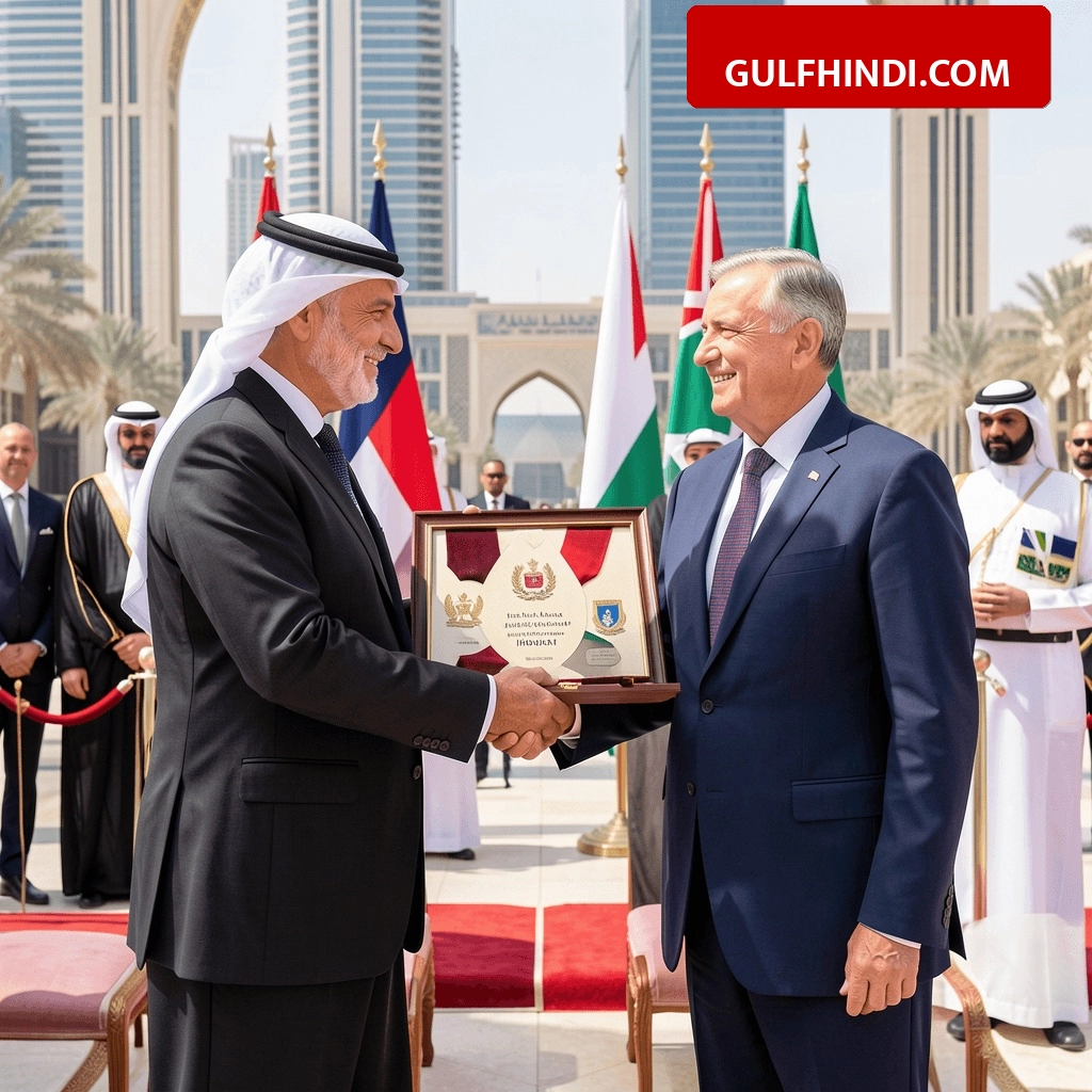 UAE राष्ट्रपति का बड़ा फैसला, ब्रिटेन के राजदूत को मिला सबसे बड़ा सम्मान, दोनों देशों के रिश्तों पर हुआ बड़ा खुलासा.