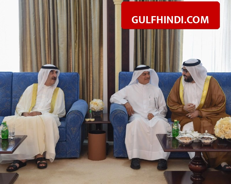 Umm Al Qaiwain: ईद के मौके पर उम अल कैवेन पैलेस में लगा लोगों का तांता, शासक शेख सऊद ने प्रवासियों और स्थानीय लोगों से की मुलाकात